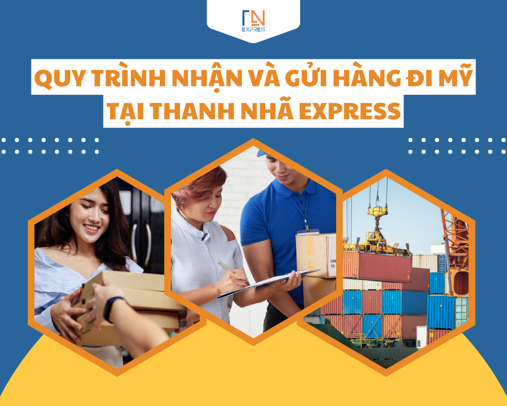 Quy trình nhận và gửi hàng đi Mỹ tại Thanh Nhã Express